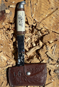 Robert Mayokok Flat Blade Hatchet with Sheath