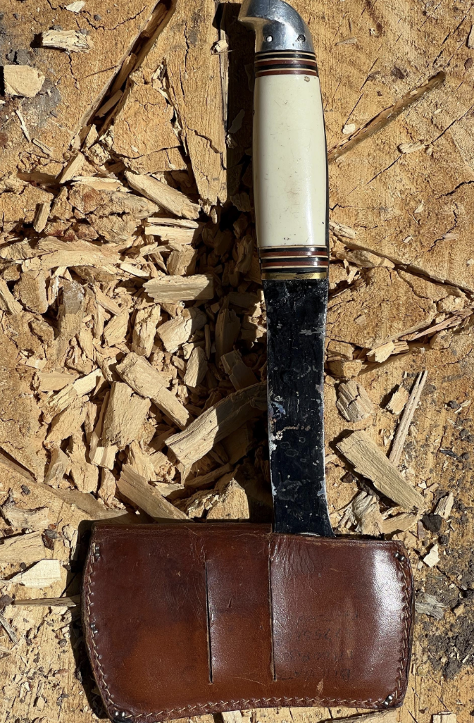 Robert Mayokok Flat Blade Hatchet with Sheath
